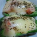 ☆☆なおこ☆☆'s cooksnap of when they made ピーマンにのせて♪焼きトマト.