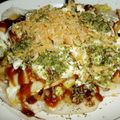メイティン's cooksnap of when they made お餅リメイク♬ もちチーズお好み焼き.