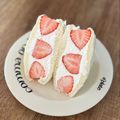 はんなりぽぴー's cooksnap of when they made 詳し～い！喫茶店のいちごサンドのレシピ♡.