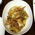 とーちゃ's cooksnap of when they made 茹で牛蒡とちくわの甘醤油炒め.