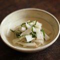kigiri's cooksnap of when they made 大根と大葉の塩麹ふりかけ和え✿.