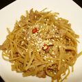 ROMEO　's cooksnap of when they made ピリッと☆豚肉とごぼうの時雨煮.