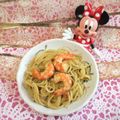 みなみんくっきんぐ's cooksnap of when they made トマトと海老のバジルソーススパゲティ.