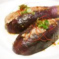 baromaman's cooksnap of when they made 韓国風なすとひき肉の蒸し物.