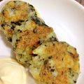 のらりすごはん's cooksnap of when they made 海苔入りジャガもち.