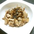 レモンジャ's cooksnap of when they made 芋がらと油揚げの煮物.