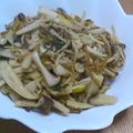 菜の花001's cooksnap of when they made 茸のアンチョビ炒め☆.