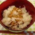 ちさパン's cooksnap of when they made 納豆おろしそば.