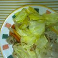 景まま's cooksnap of when they made 簡単お酢がきいた豚肉とキャベツの炒め煮☆.