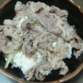 a_chin1202's cooksnap of when they made 失敗なし！簡単牛丼♪.
