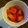 bonj's cooksnap of when they made トマトのスィートチリマリネ.
