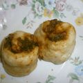 白いぐれーぷ's cooksnap of when they made くるみ入り大葉味噌で☆包子.