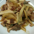 SARINGER's cooksnap of when they made 豚肉とエリンギの生姜炒め.