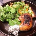 みぃちゃまパ's cooksnap of when they made クリスマスに！骨付きもも肉の照り焼き.