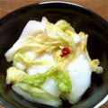 はしやすめ1号's cooksnap of when they made 袋で簡単＊白菜の浅漬け.