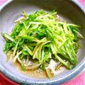 awha's cooksnap of when they made 水菜のお浸し.