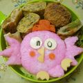 赤い電話's cooksnap of when they made キャラ弁☆GUGUガンモ.