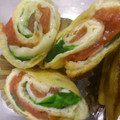 小さなくじら's cooksnap of when they made 梅しそチーズのお揚げくるくる.