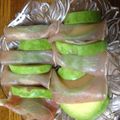 marimo30's cooksnap of when they made アボカド生ハム巻き.