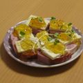 もんしゅしゅ's cooksnap of when they made ブルーベリーチーズ??.