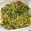 しょこらman's cooksnap of when they made 大根（かぶ）葉のふりかけ.
