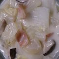 aidaema's cooksnap of when they made 白菜とベーコンのクリーム煮☆.