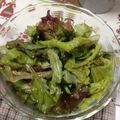 つぃん♪'s cooksnap of when they made ワカメとサラダ菜のポン酢胡麻和え.