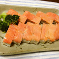 豆とオリーブ's cooksnap of when they made スモークサーモンの押し寿司.