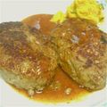 kin0py's cooksnap of when they made モチ？っとろ～りなハンバーグ.
