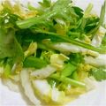 まあたたち's cooksnap of when they made 春菊と白菜の旬サラダ.