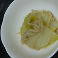 onharu's cooksnap of when they made 白菜とえのきの中華炒め.