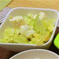 ●銀ちゃん●'s cooksnap of when they made 豆腐と白菜の簡単ピリ辛サラダ.