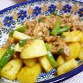 honeybee973's cooksnap of when they made ✿お弁当に「ポテトと豚肉のオイスター味」.