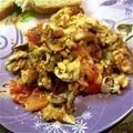 ぐーー's cooksnap of when they made 簡単*マッシュルームトマト玉子の炒め物*.