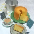 かおりかざり's cooksnap of when they made ミルクと卵のしっとり柔らかシフォンケーキ.