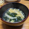 北京パンダ's cooksnap of when they made きのことわかめ入り・かきたま汁.