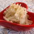 mmameco's cooksnap of when they made 大根皮の塩麹ごま和え.