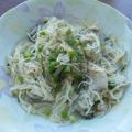 ミッフィーの友's cooksnap of when they made 牡蠣バターのパスタ.