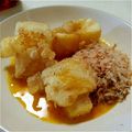 まめたんandママ's cooksnap of when they made おじいちゃんの揚げ餅✿～玉子かけご飯風～.
