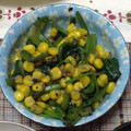 つぃん♪'s cooksnap of when they made 彩りキレイ♪ほうれん草のゴマ和え.