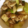 こまる１３５'s cooksnap of when they made 美味＊鶏肉と凍り豆腐のちゅるりん照り焼き.