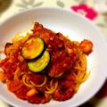 syk03's cooksnap of when they made タコとトマトの美味しいパスタ。.