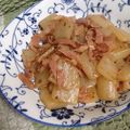 そのっち。's cooksnap of when they made コンニャクとベーコンのニンニク醤油炒め.