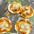 羊めぇめぇ's cooksnap of when they made 餃子の皮でぱりぱりピザ.