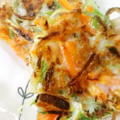 YUKIKI☆'s cooksnap of when they made 簡単！帆立×葱×にんじんのささっとお焼き.