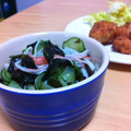 ひろと＾＿＾ママ's cooksnap of when they made たっぷりわかめときゅうりの酢の物.