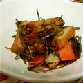 jg705y's cooksnap of when they made 簡単！刻み昆布とさつま揚げの煮物.