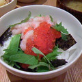 akamatka's cooksnap of when they made いくらと甘えびの丼.