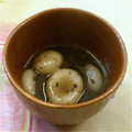 チーズスフレケーキ's cooksnap of when they made 黒蜜＆黒ゴマ入りの簡単おしるこ♪.