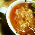 まゆちゃす's cooksnap of when they made 野菜たっぷり♬簡単!!コンソメスープ♪.
